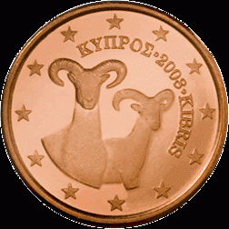 5 Cent UNC Cyprus